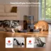 Oniesall 5L Automatic Cat Feeder For Multi-Cat Households W/ Dual Power Supply & App Control, Black image thumbnail 7