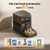 Oneisall 3 Liter Automatic Cat Feeder W/ Anti-Topple Design & Non-Slip Pads, Black image thumbnail 3