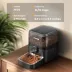 Oneisall 3 Liter Automatic Cat Feeder W/ Anti-Topple Design & Non-Slip Pads, Black image thumbnail 9