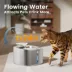 Oneisall 3.5L Corded Stainless Steel Pet Water Fountain W/ 60 Power Supply & 3-Layer Filtration image thumbnail 4