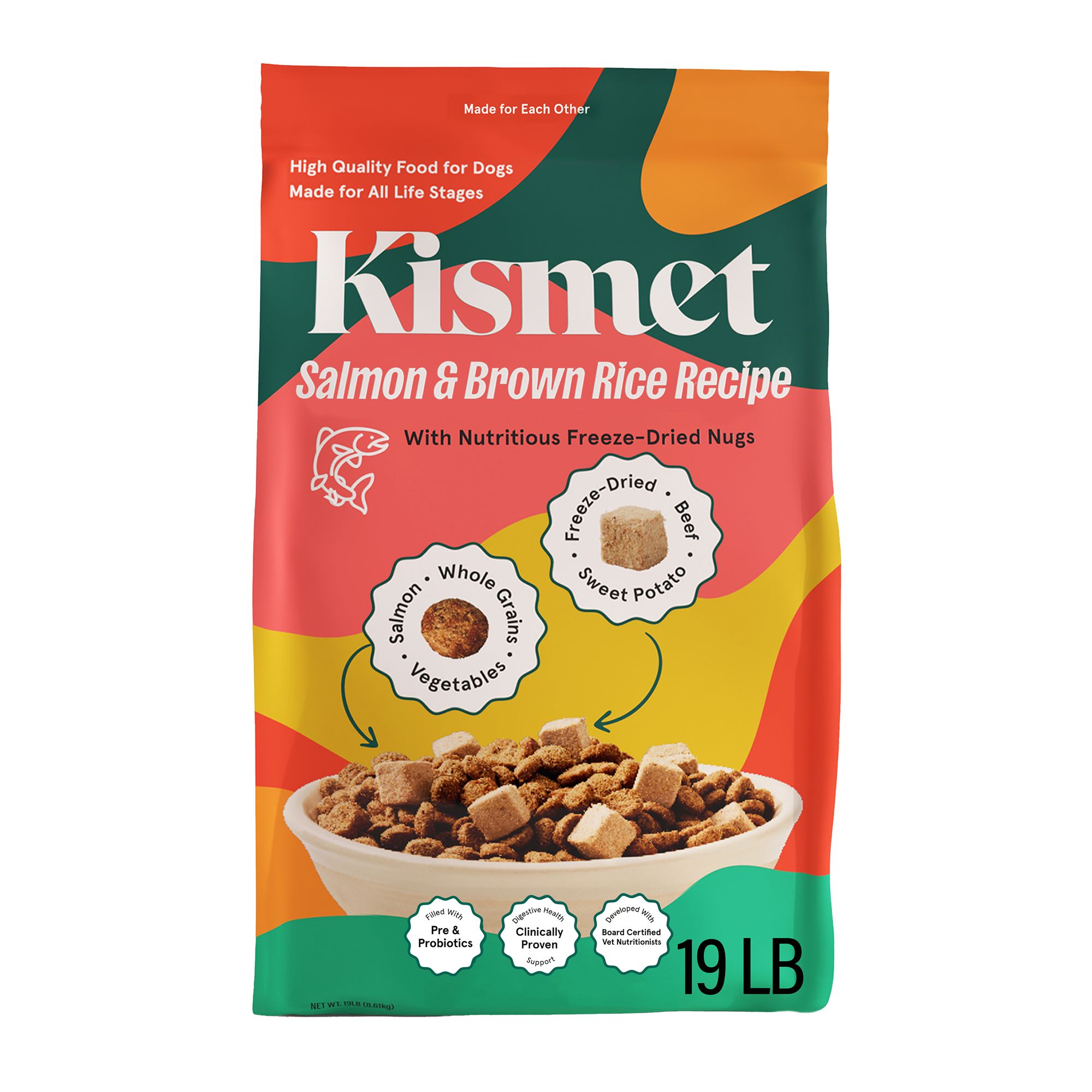 Kismet Dry Dog Food with Freeze Dried Nugs - Salmon by Kismet