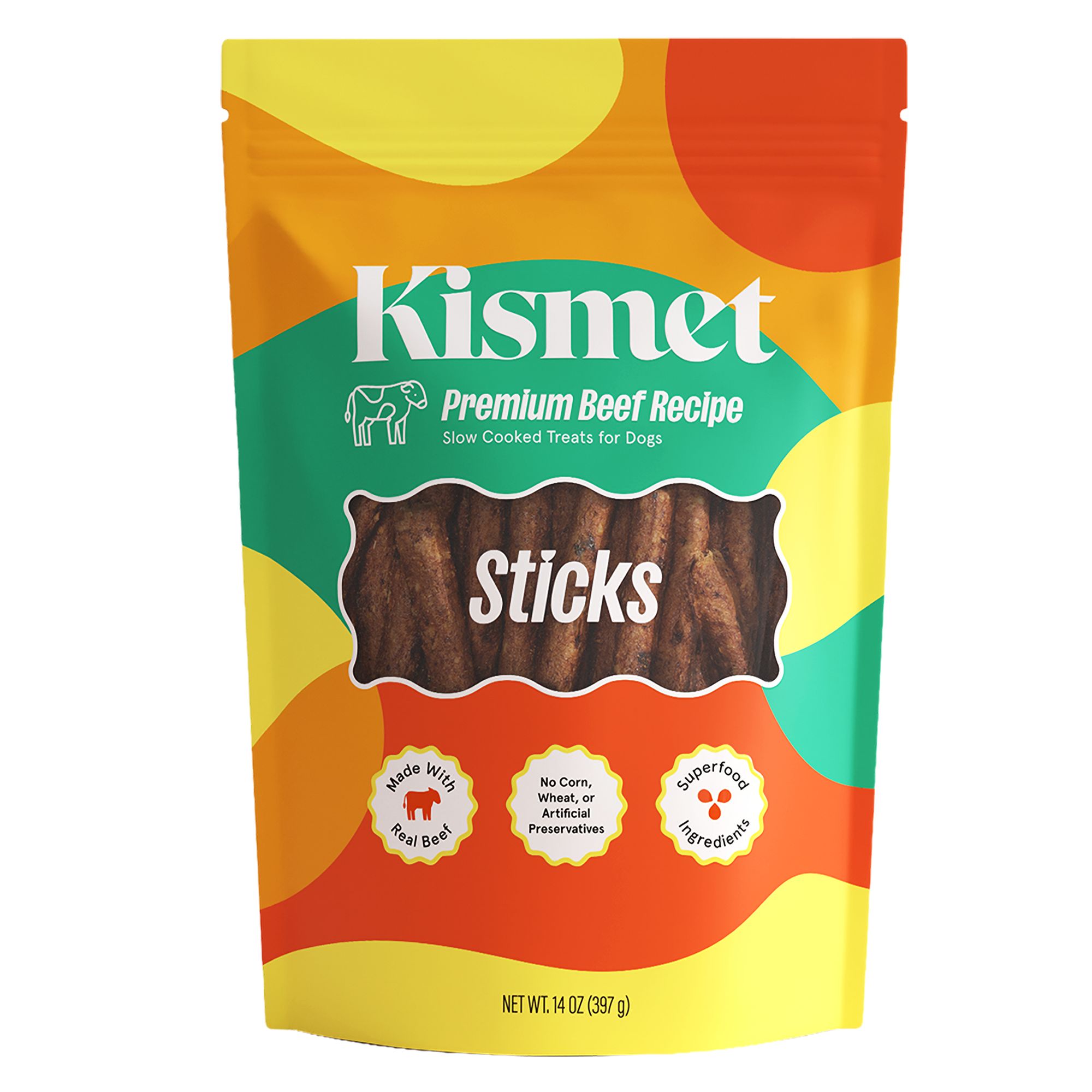 Kismet Slow Cooked Dog Treat Sticks - 14 oz by Kismet