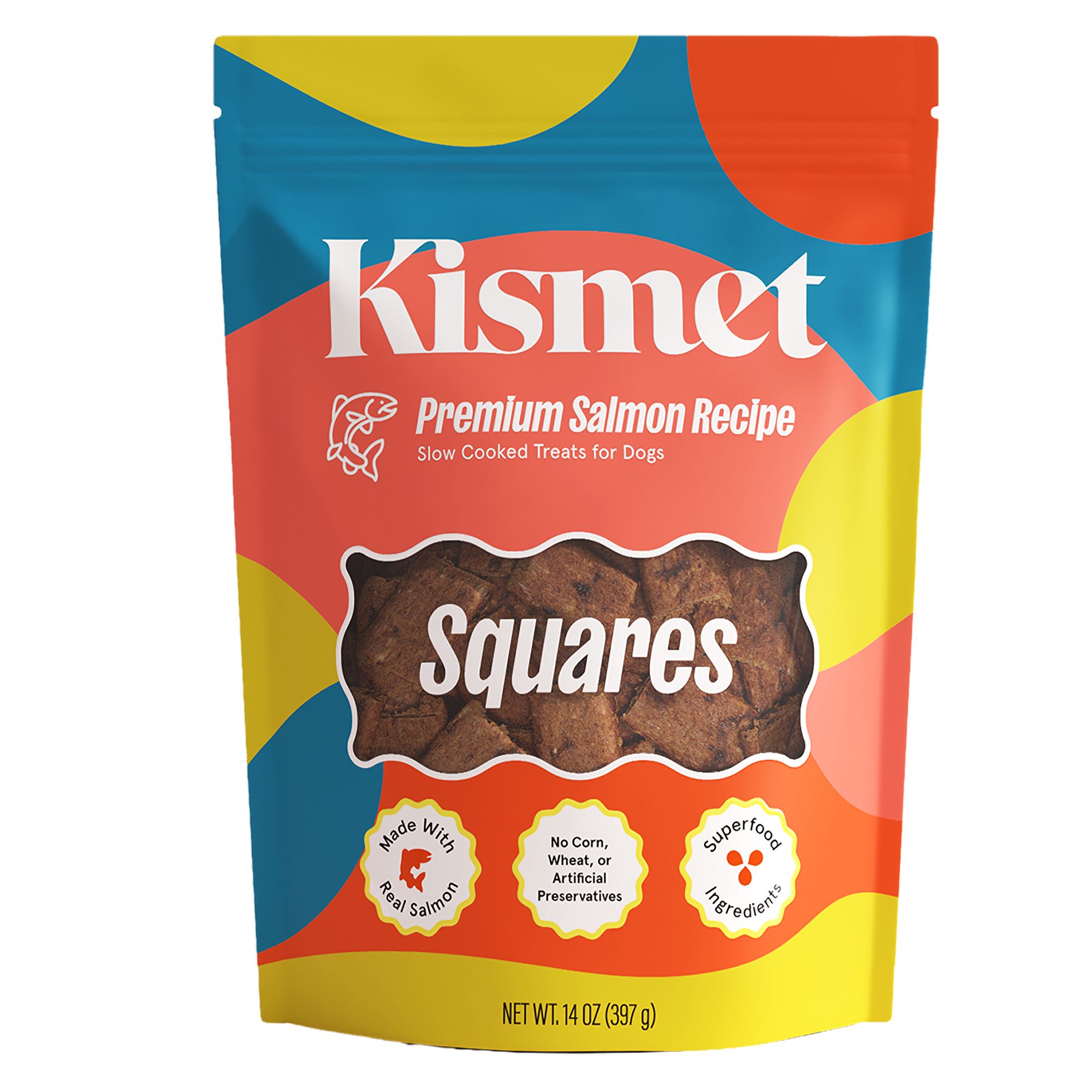 Kismet Slow Cooked Dog Treat Squares - 14 oz by Kismet