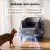 Oneisall Open-Top Self-Cleaning Litter Box W/ Silicone Tracking Mat & 2 Rolls of Waste Bags, Gray image thumbnail 3