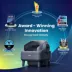 Oneisall Open-Top Self-Cleaning Litter Box W/ Silicone Tracking Mat & 2 Rolls of Waste Bags, Gray image thumbnail 10