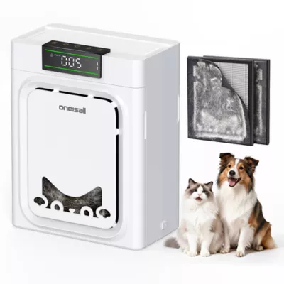 Oneisall Pet Air Purifier W/ Dual Sided Intake, Reduces Pet Hair, Alergens, and Pet Odor - Image 1