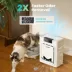 Oneisall Pet Air Purifier W/ Dual Sided Intake, Reduces Pet Hair, Alergens, and Pet Odor image thumbnail 7