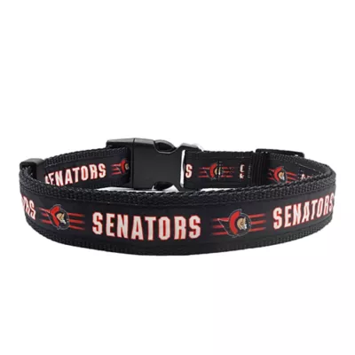 Pets First NHL Ottawa Senators Satin Dog Collar - Image 2