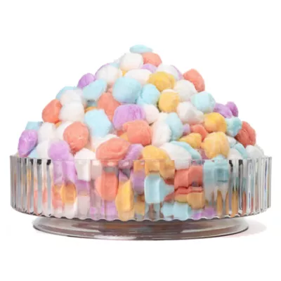 Mini & Moe Cotton Nesting Balls -Rainbow -300pcs - Image 1