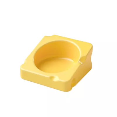 Mini & Moe Ceramic Cheese Bowl - Fun & Functional Treat Bowl for Hamsters & Small Pets - Image 1