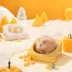 Mini & Moe Ceramic Cheese Bowl Hamster & Small Pet Treat Bowl image thumbnail 4