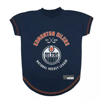 Pets First NHL Edmonton Oilers Pet Tee Shirt for Dog & Cat - Image 1