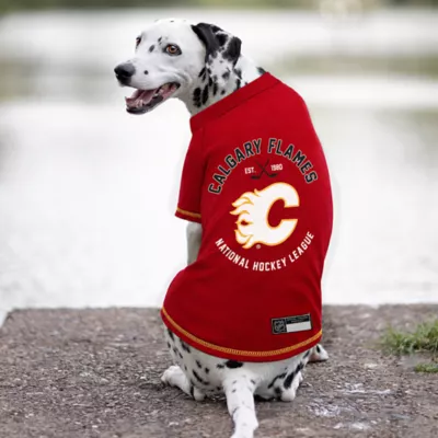 Pets First NHL Calgary Flames Pet Tee Shirt for Dog & Cat - Image 6