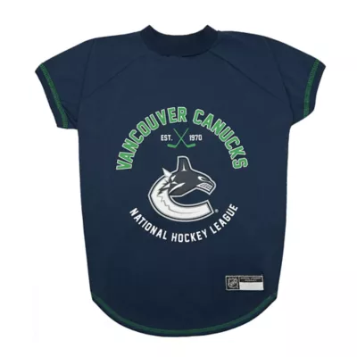 Pets First NHL Vancouver Canucks Pet Tee Shirt for Dog & Cat - Image 1