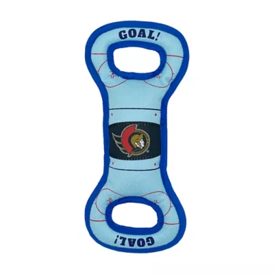 Pets First NHL Ottawa Senators Rink Tug Dog Toy - Image 1