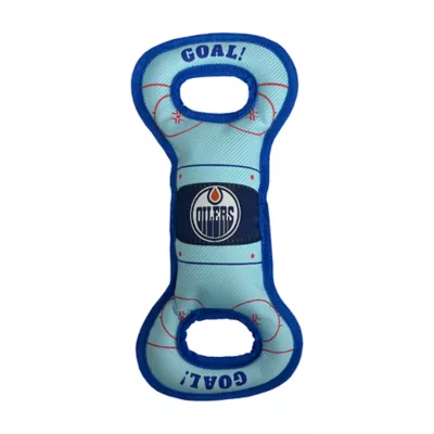 Pets First NHL Edmonton Oilers Rink Tug Dog Toy - Image 1