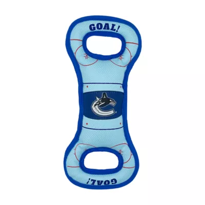 Pets First NHL Vancouver Canucks Rink Tug Dog Toy - Image 1