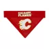 Pets First NHL Calgary Flames Reversible Pet Bandana for Dog & Cat image thumbnail 3