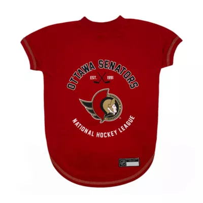 Pets First NHL Ottawa Senators Pet Tee Shirt for Dog & Cat - Image 1