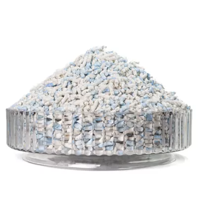 Mini & Moe Paper Pebbles Bedding - Sky Blue - Image 1