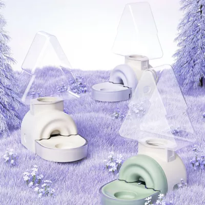 MIni & Moe Woodland Gravity Water Dish - Image 3