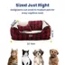 PawsPik Cozy Fleece & Plush Orthopedic Bolster Dog & Cat Bed image thumbnail 7