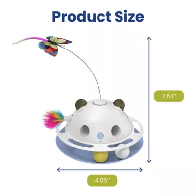 PawsPik Feather Frenzy 4-Function Interactive Cat Toy - Image 7