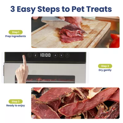 PawsPik 12-Tray Stainless Steel Dog & Cat Treat Dehydrator - Image 3