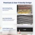 PawsPik 12-Tray Stainless Steel Dog & Cat Treat Dehydrator image thumbnail 5