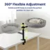 PawsPik Adjustable 360° Desk Cotton Cat Nest Bed image thumbnail 4