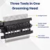 PawsPik 3-In-1 Groom Rake, Deshedder, & Comb Combo Dog Brush image thumbnail 2
