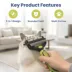 PawsPik 3-In-1 Groom Rake, Deshedder, & Comb Combo Dog Brush image thumbnail 7