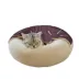 PawsPik Orthopedic Memory Foam Donut Dog & Cat Bed image thumbnail 1