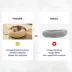 PawsPik Orthopedic Memory Foam Donut Dog & Cat Bed image thumbnail 6