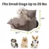 PawsPik Convertible Plush 3-In-1 Pet Carrier, Travel Bed, & Car Seat image thumbnail 9