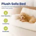 PawsPik Plush Support Sofa Bed for Dogs & Cats image thumbnail 2