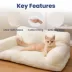 PawsPik Plush Support Sofa Bed for Dogs & Cats image thumbnail 3