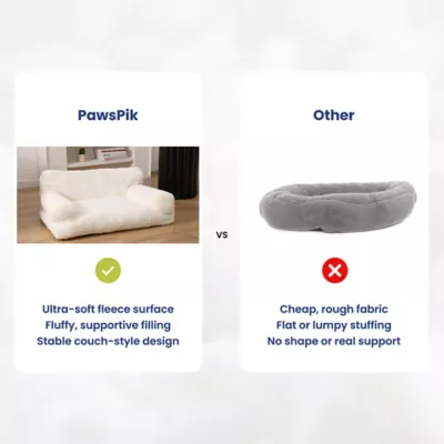PawsPik Plush Support Sofa Bed for Dogs & Cats - Image 6