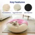PawsPik Orthopedic Memory Foam Donut Dog & Cat Bed image thumbnail 2