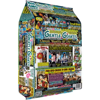 Gentle Giants Small Bites All Life Stages Dry Dog Food - Natural, Non-GMO, Chicken - Image 1