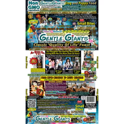 Gentle Giants Small Bites All Life Stages Dry Dog Food - Natural, Non-GMO, Chicken - Image 2