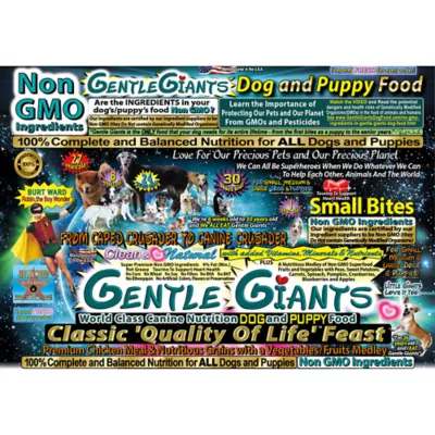 Gentle Giants Small Bites All Life Stages Dry Dog Food - Natural, Non-GMO, Chicken - Image 3