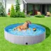 Yaheetech Foldable Pet Pool - Blue, Black, Gray, XL, 55-in image thumbnail 2