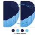 Yaheetech Foldable Pet Pool with Sprinkler - Blue, XXL, 63-in image thumbnail 4