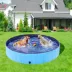 Yaheetech Foldable Pet Pool - Black, Blue, Gray, XXL, 63-in image thumbnail 2