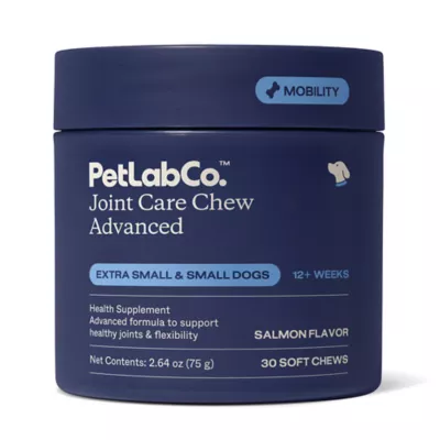 PetLab Co. Advanced Joint Care Chews for Dogs, Salmon Flavor, 30 Count, Small to Large Dogs - Image 1