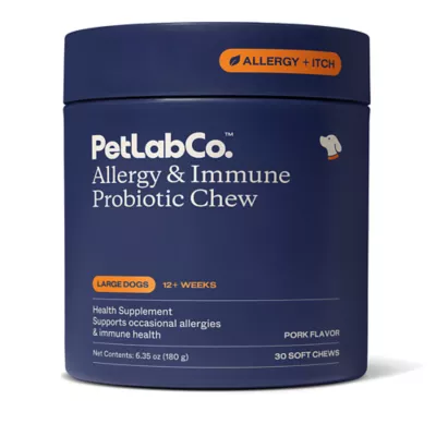 PetLab Co. Allergy & Immune Probiotic Dog Supplement, Pork Flavor, Small to Large Dogs - Image 1