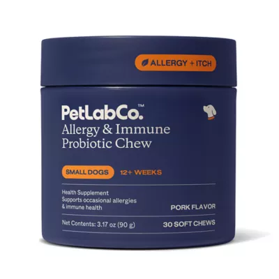 PetLab Co. Allergy & Immune Probiotic Dog Supplement, Pork Flavor, Small to Large Dogs - Image 1