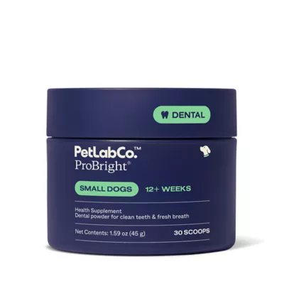 PetLabCo. ProBright Dental Powder for Dogs, Breath Freshening, 30 Servings, XS to Large Dogs - Image 1