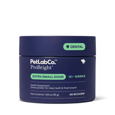 PetLabCo. ProBright Dental Powder for Dogs, Breath Freshening, 30 Servings, XS to Large Dogs - Image 1